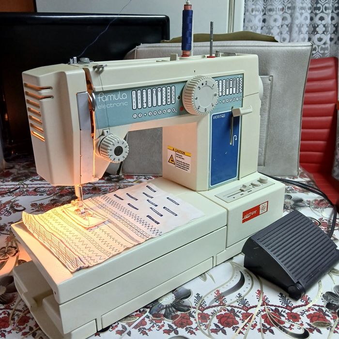 Masina de cusut VERITAS cu graifar industrial rotativ