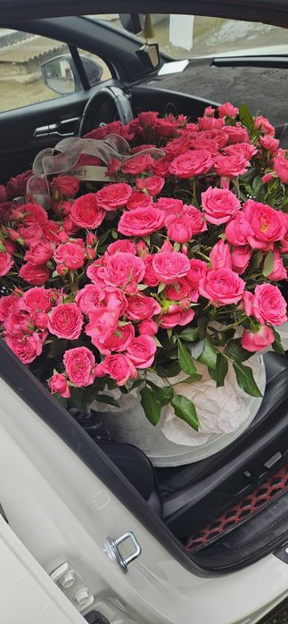 Букет цветы большие