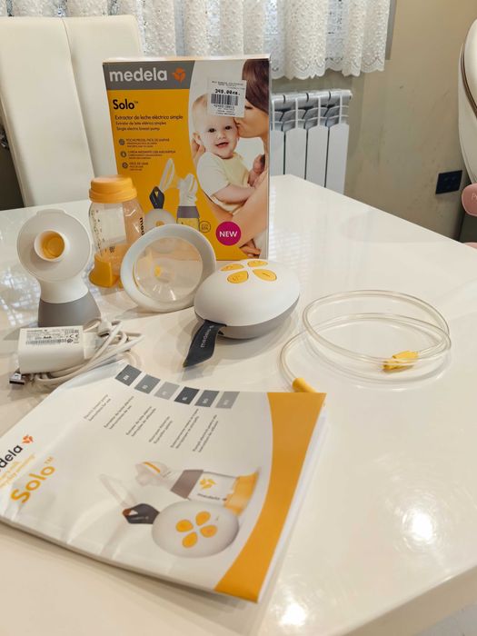Електрическа помпа за кърма Medela Solo + подарък