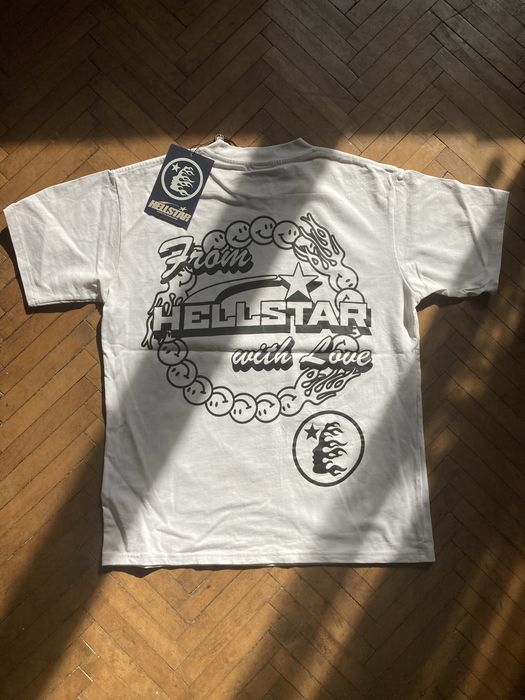 Tricou Hellstar Alb
