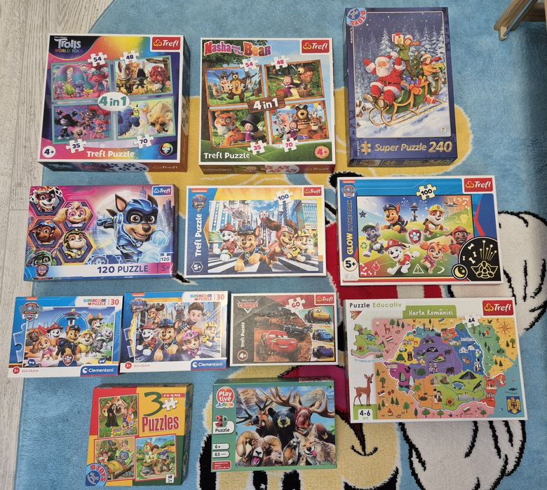 Puzzele copii ca noi