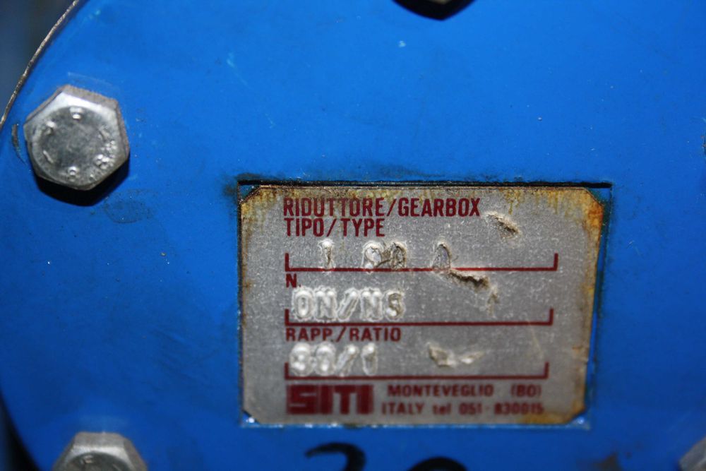 Мотор-редуктор SITI 0.37 kW|i=450|3.1 об.|електромотор с два редуктора