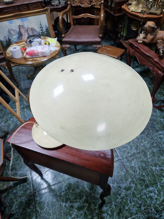 Рядка голяма антикварна руска съветска настолна лампа