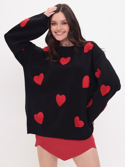 Свитер оверсайз вязанные новые