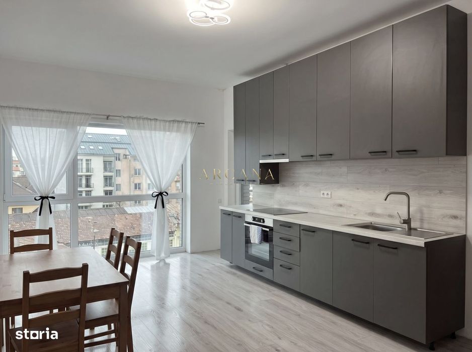 Apartament mobilat 3 camere bloc 2023 Semicentral