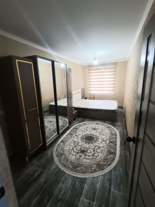 2х комнатная с мебелью и техникой в 1 микрорайоне