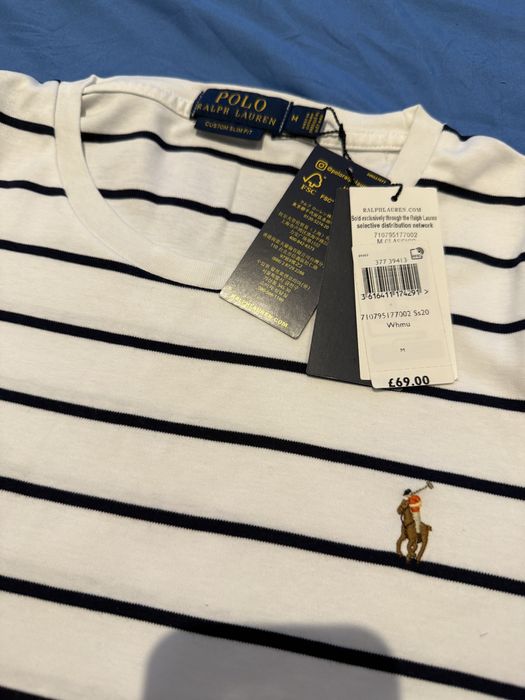 Tricou Alb - Polo Ralph Lauren - Nou
