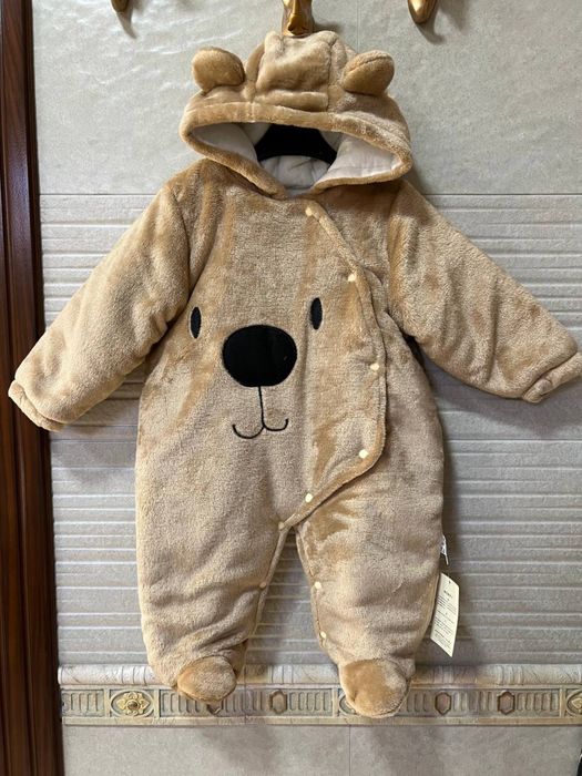 Детский теплый комбинезон