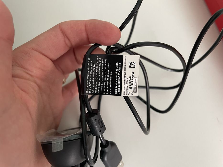 Web cam Logitech NOU