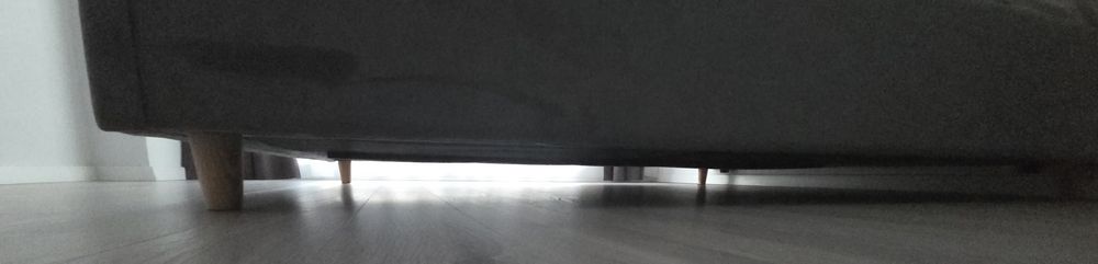 Pat tapitat 160x200 cu lada depozitare  + saltea cu topper inclus