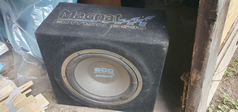 Subwoofer auto Magnat Edition BS 30 - 800 w + statie amplificare
Magnat Edition bs 30 
800w 
400rms 

Prețul afișat este fără stație.
Cu stație prețul