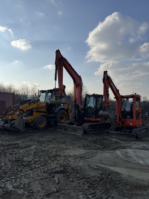 Inchiriez buldo+servicii transport, excavator/basculanta - Vaslui