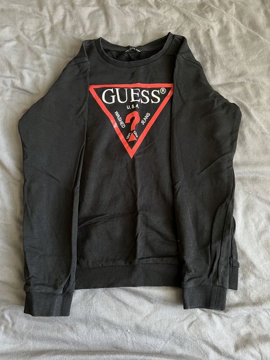 Оригинална блуза с дълъг ръкав Guess