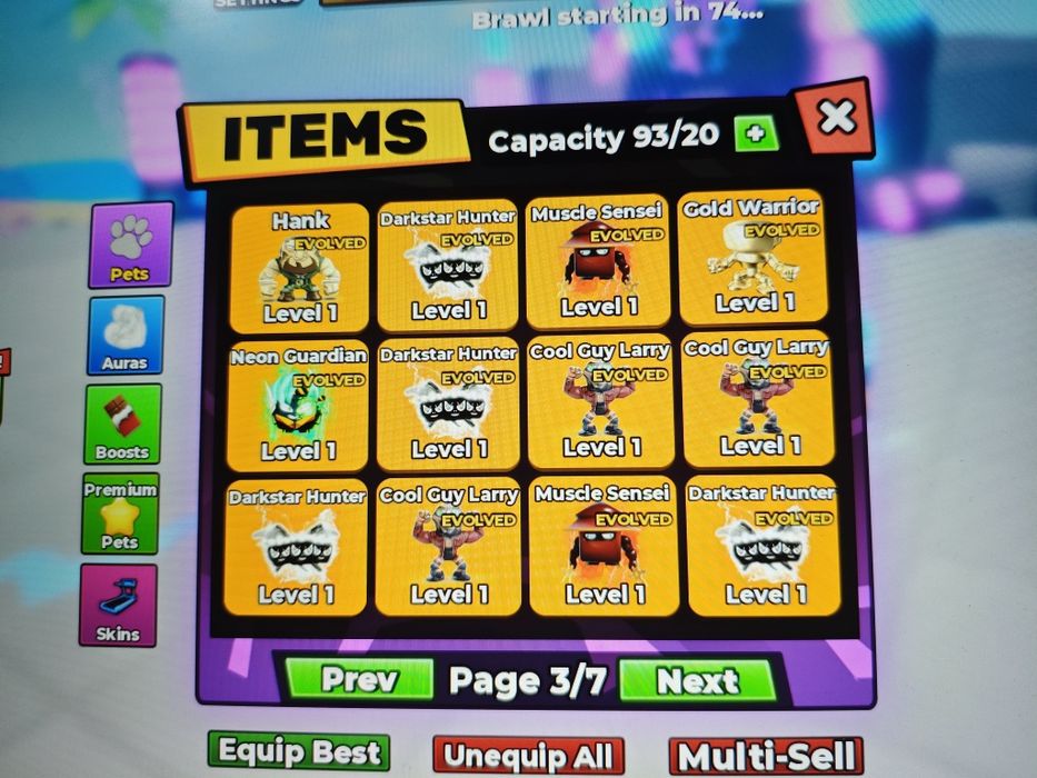 Muccule legends Roblox