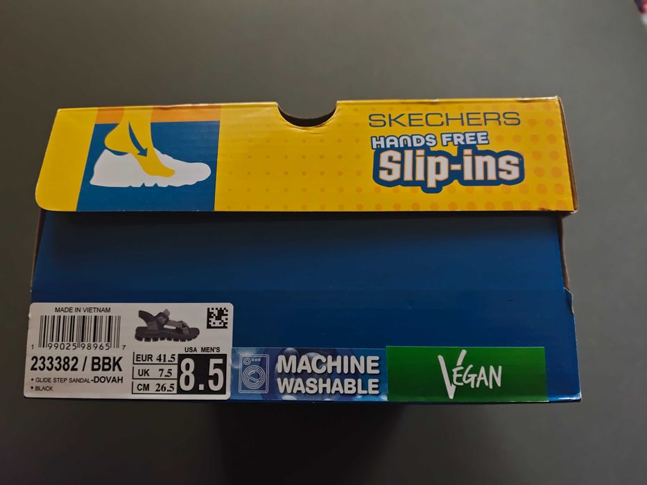 Сандали Skechers Glide Step черни 41.5  мъжки / дамски