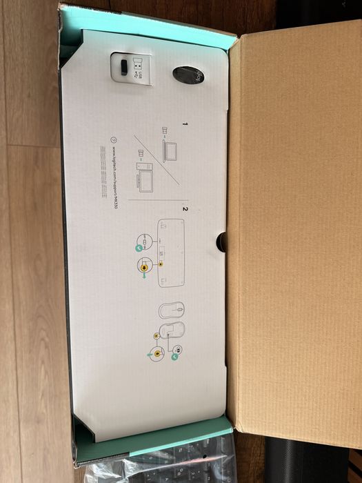 Logitech MK330 безжична клавиатура + мишка
