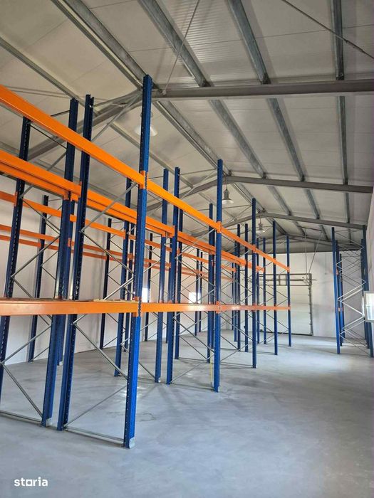 Hala 300 mp. + 80 mp birouri, 1000 mp teren, mobilată - Catamarasti