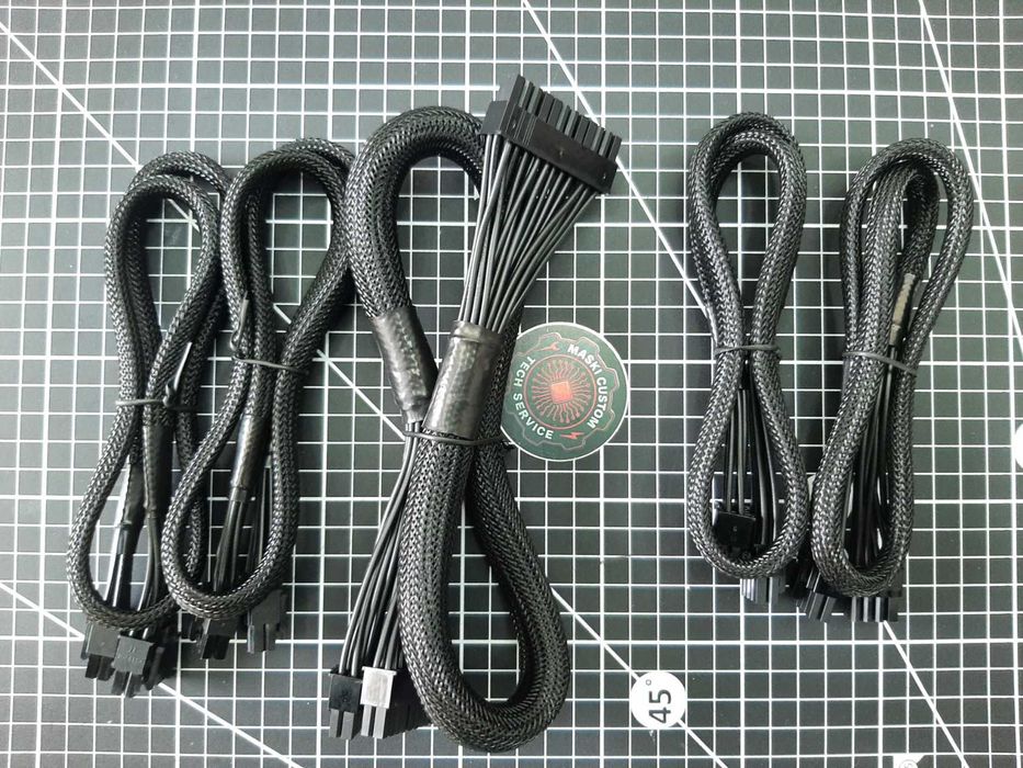 Cablu EVGA de alimentare PCI-e / placa video, cu 8 pini la 6+2 pini