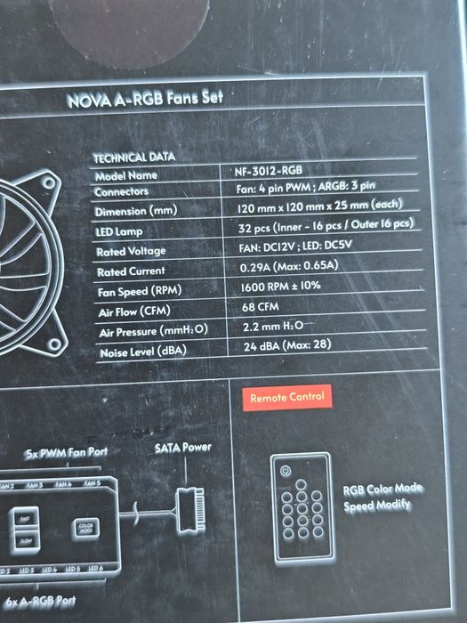Set 3 ventilatoare Chieftec Nova Set - sigilat