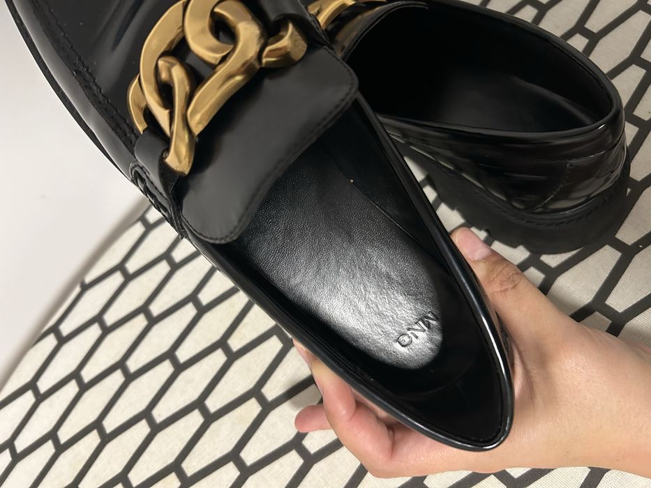 Mocasini/ loaferi Mango piele