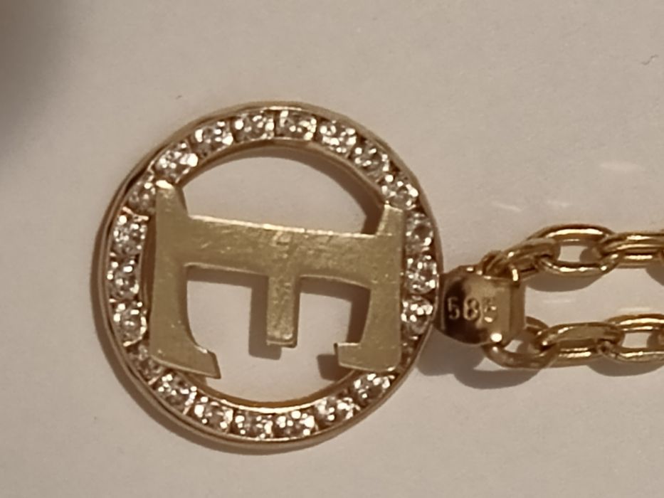 Lanț cu pandantiv, aur, 5.5 gr