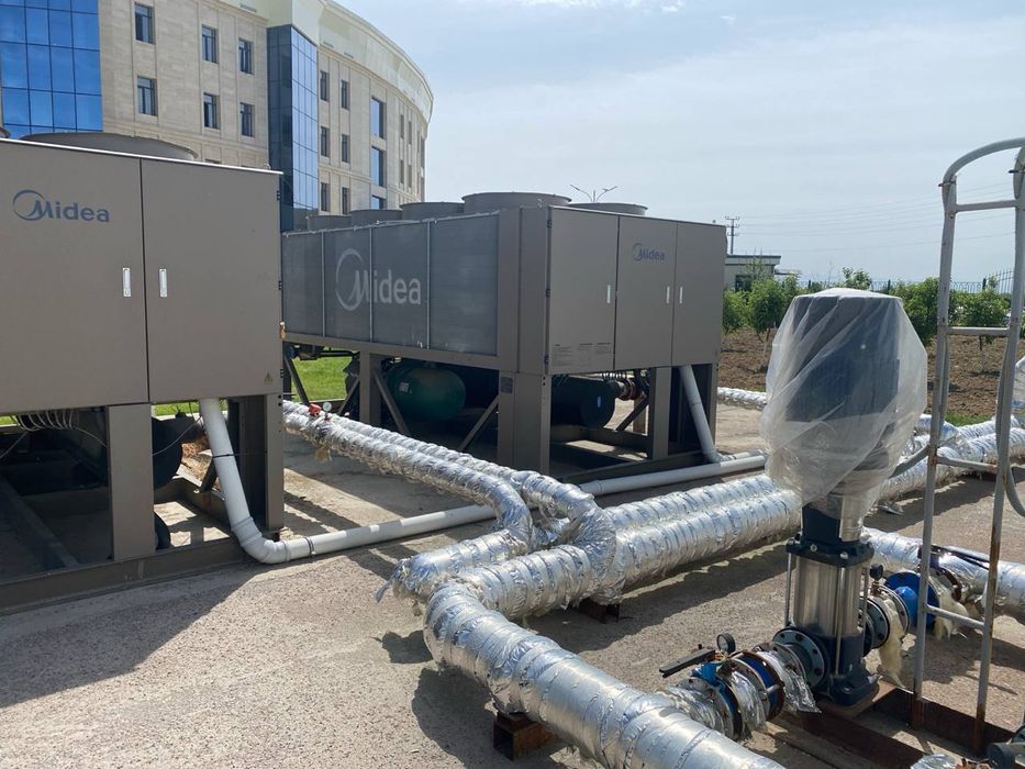 Ремонт Чиллеров VRV  VRF и канальные кондиционеры монтаж пусконаладка