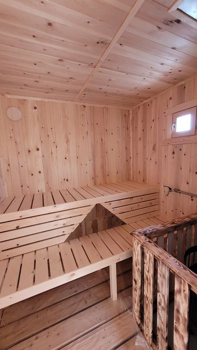 Баня Купава с внутренней печкой