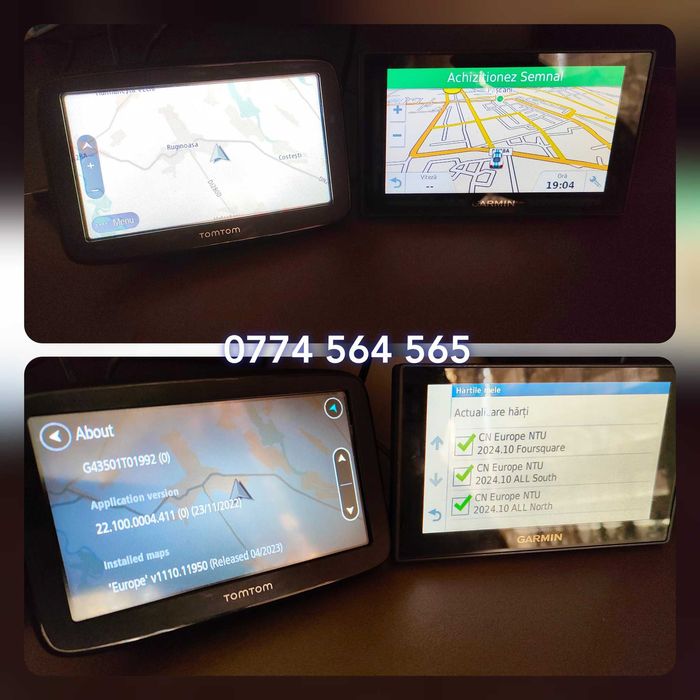 Harti  Actualizare Navigatii GPS orice model Piloton Mio Garmin TomTom