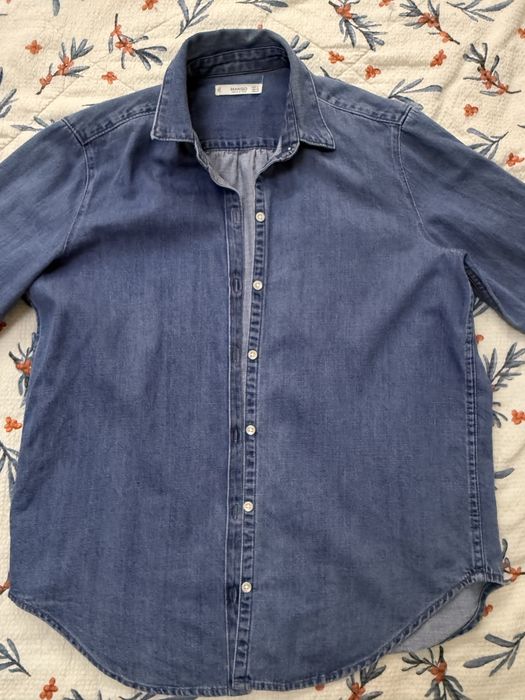 Рубашку и платье лён