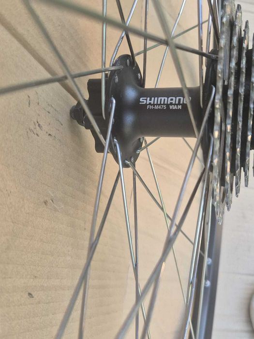 Roti MTB Rigida Sniper , 26 inch, jenti duble, frana disc, butuci Shimano