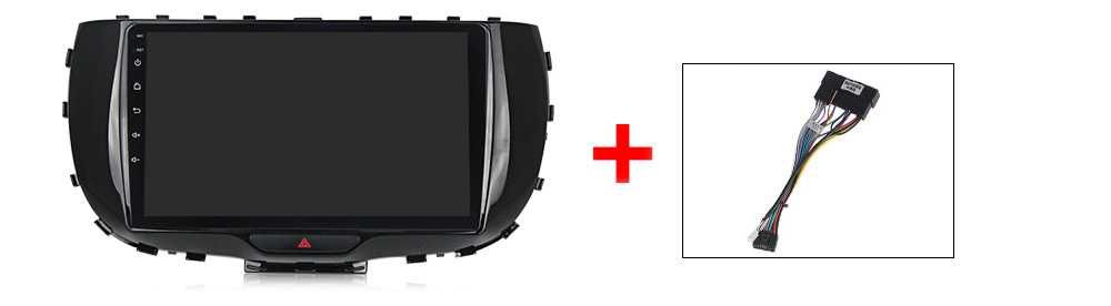 Navigatie Android 14 KIA Soul 2019 + 1/8 Gb Waze CarPlay + CAMERA