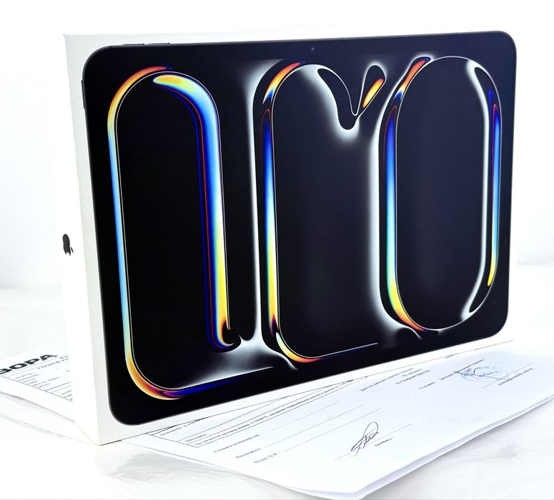 НОВ! Apple iPad Pro 11" 2024 M5 Wi-Fi 256GB Space Black 2г. Гаранция!