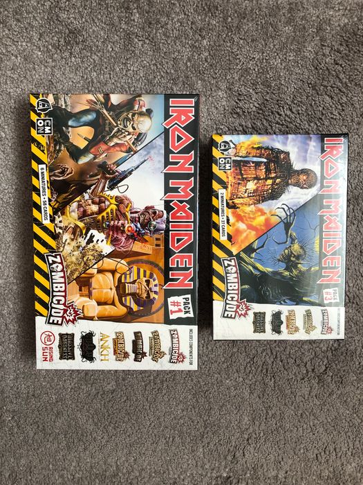 CMON Iron Maiden Character Pack 2 pentru Board game