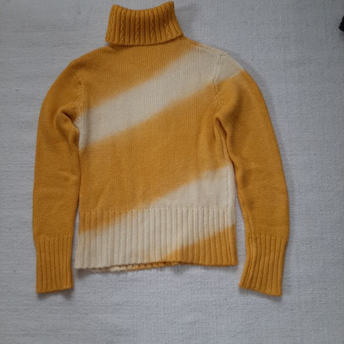 Pulover dama lana mohair moale, culoare  degrade