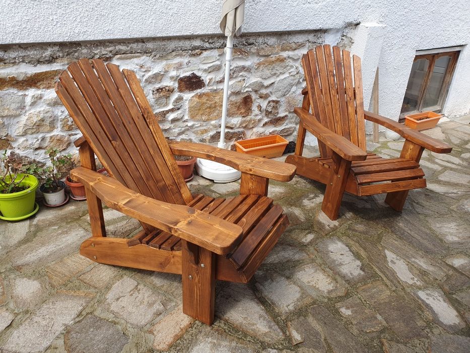 Градински стол масив