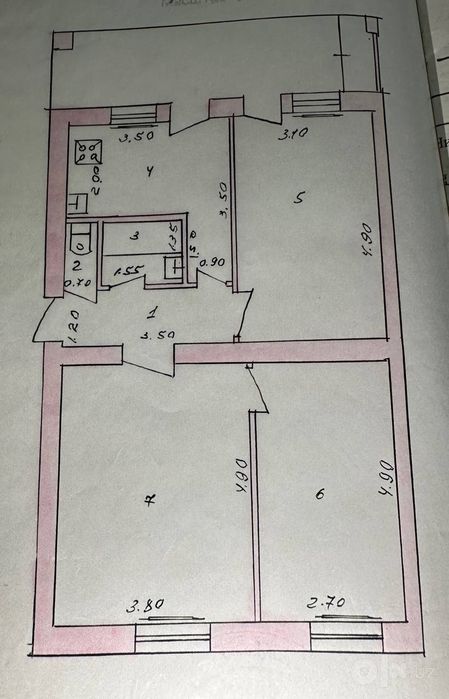 Продажа 3х комнатная на Ц-15 (ипотека)