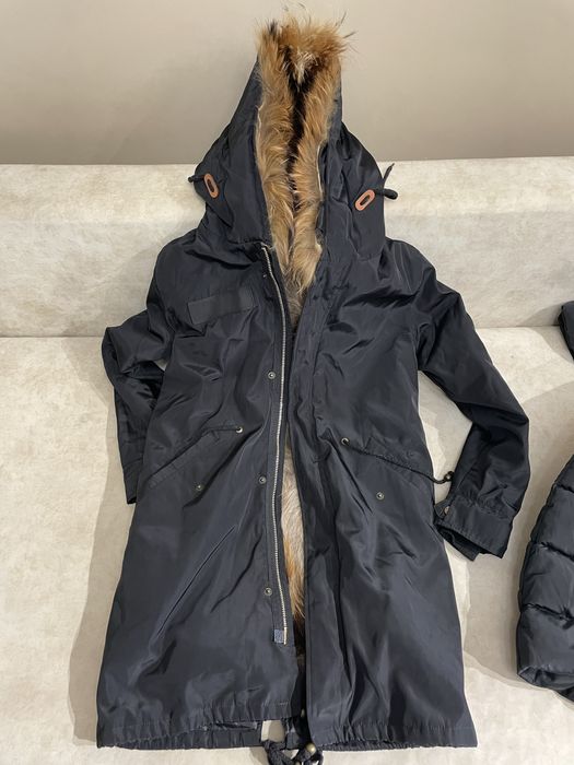 Новая женская парка и плащ