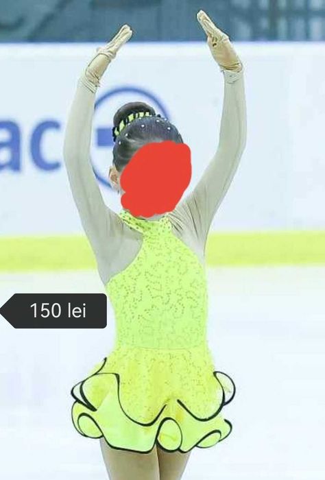 Rochite patinaj artistic pentru concurs. Varsta 5-7 ani