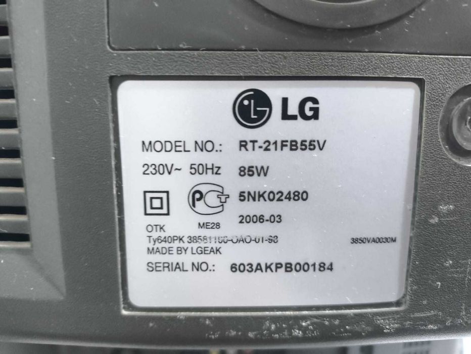 Телевизор LG RT-21FB55V,12