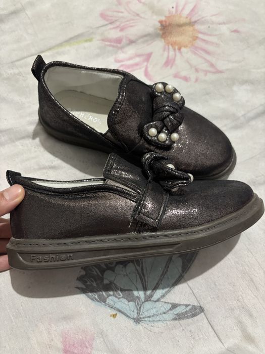 Туфли мокасины для девочек