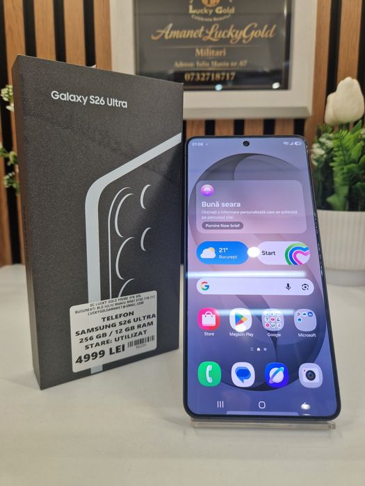 Samsung S26 Ultra 256GB / 12GB RAM Garanție! #56239