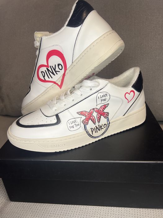 PINKO Sneakers Rodano Basket, marime 41, noi