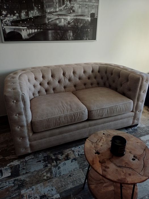 Canapea cu puf de gasca