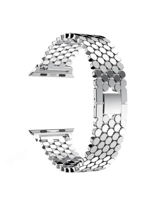 Curea Hexa Compatibila Ceas Bratara Metal Apple Watch Incarcator Cablu