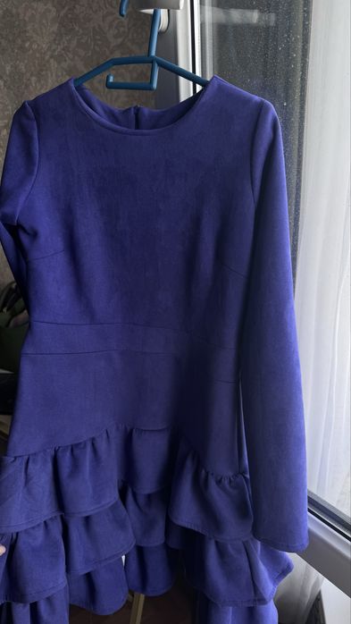 Платье фиолетовое