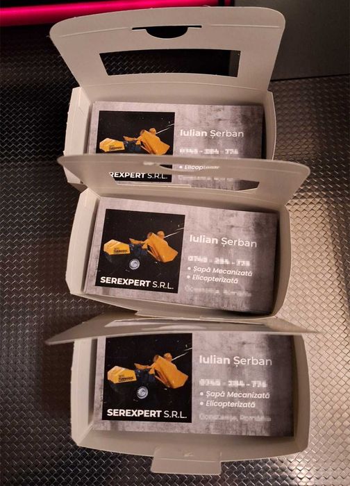 Cărți de Vizită, Print Digital, Design