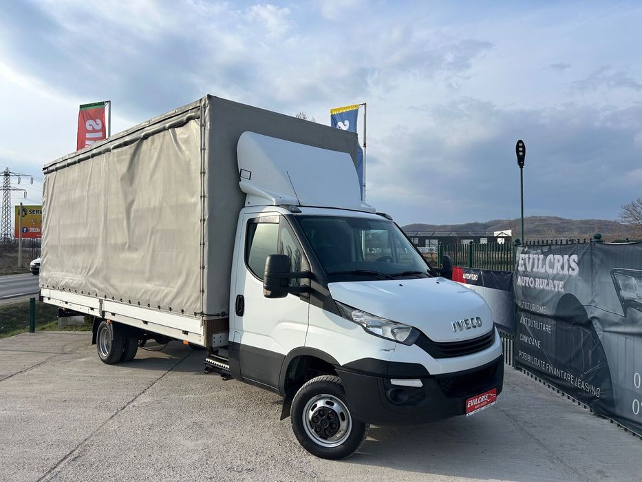 Iveco Daily 3.0 D Prelata 6.2 m 3.5 tone Posibilitate LEASING/ 3000 cmc/ 6.2 m/ 12 EUROPALETI/ TVA Deductibil