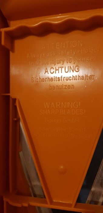 Професионално ренде Börner