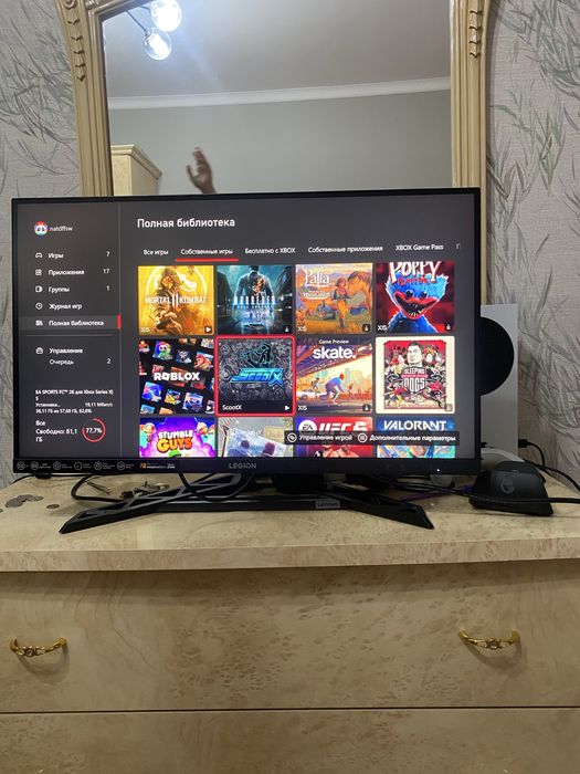Xbox series s с двумя джостиками