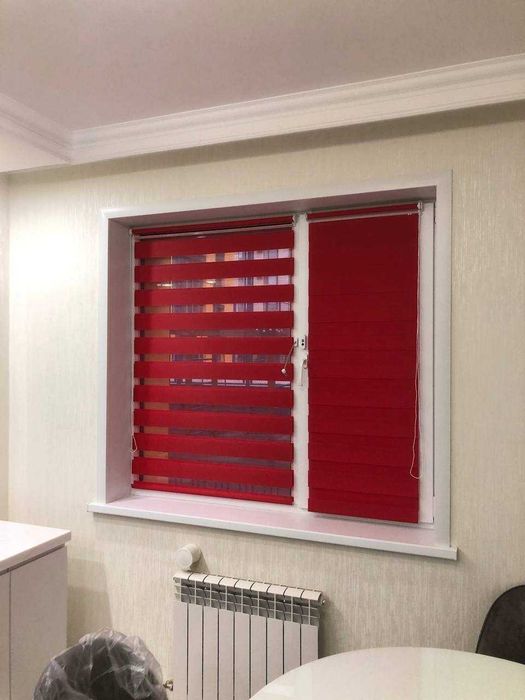 Горизонтальные жалюзи, ролл шторы, занавески,